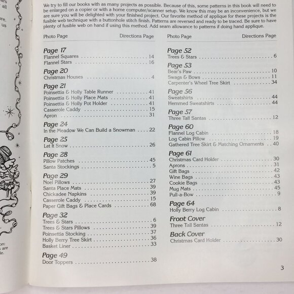 Vintage 1999 Joy To The World Quilting Pattern Book Lynda Milligan Nancy Smith - Picture 3 of 13